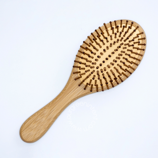 Bamboo Paddle Hairbrush