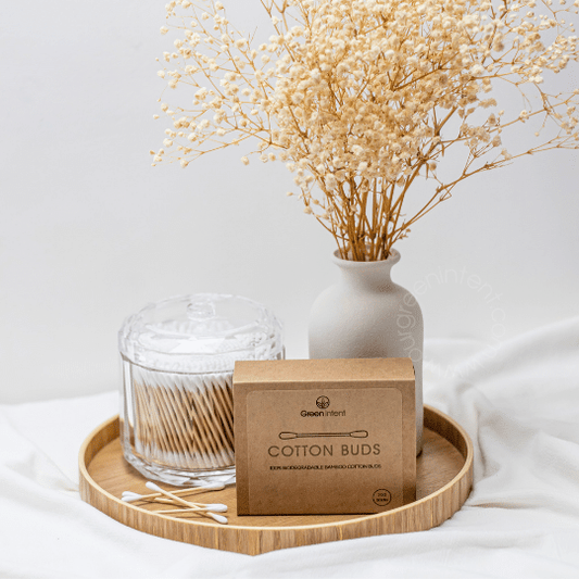 Biodegradable Bamboo Cotton Buds (200 Stems)